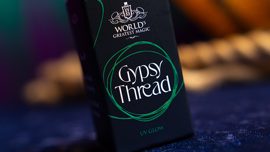 WGM UV GLOW GYPSY THREAD GREEN REFILL SPOOL by Murphy's Magic - Trick alternate view - Wizard Magic Shop