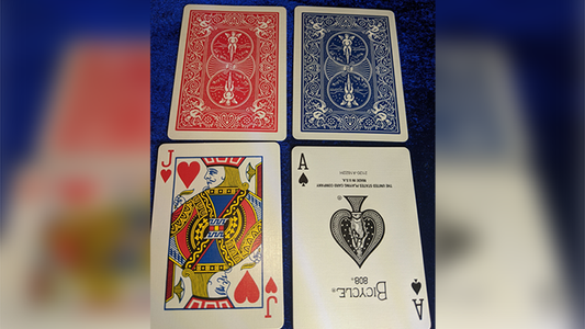 Magnetic Card - Bicycle Cards (2 Per Package) Double Face Cards by Chazpro alternate view - Wizard Magic Shop