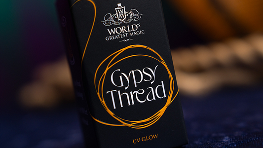 WGM UV GLOW GYPSY THREAD ORANGE REFILL SPOOL by Murphy's Magic - Trick alternate view - Wizard Magic Shop