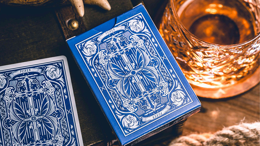 Sanctuary (Blue) Playing Cards alternate view - Wizard Magic Shop