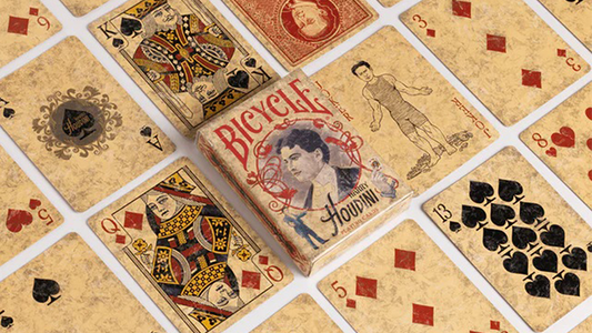 Bicycle Harry Houdini Playing Cards by Collectible Playing Cards alternate view - Wizard Magic Shop