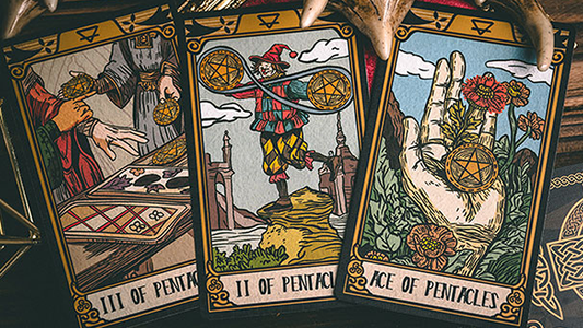 Windmill Flag (Standard Edition) Tarot Deck alternate view - Wizard Magic Shop