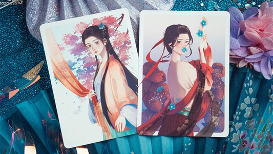 Flower Moon V1 Playing Cards by King Star alternate view - Wizard Magic Shop