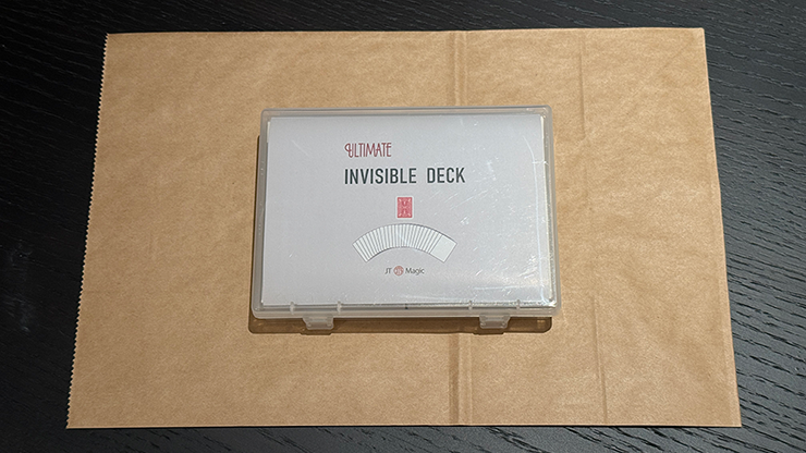 Ultimate Invisible Deck by Sway Liu and JT Magic (Blue)