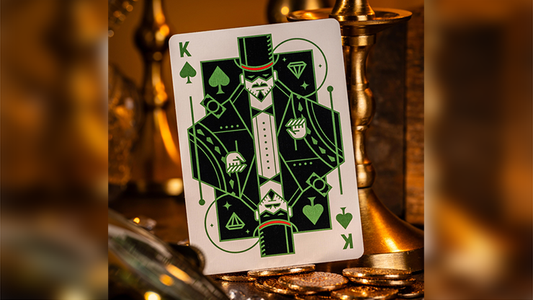 The Gentleman Thief Emerald (Player Edition of Imposter) by Giovanni Meroni alternate view - Wizard Magic Shop