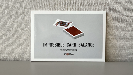 Impossible Card Balance (Red) by Chiam Yu Sheng and JT alternate view - Wizard Magic Shop