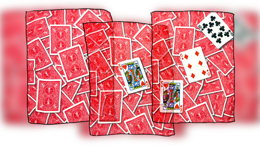 Card Silk Remix (Red) BY DEFMA alternate view - Wizard Magic Shop