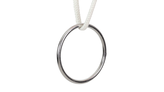 Heavy-Duty Steel Ring alternate view - Wizard Magic Shop