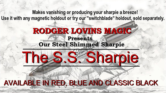 S.S Sharpie (Blue) by Rodger Lovins alternate view - Wizard Magic Shop