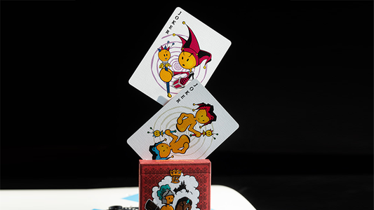 LANCE MOUNTAIN DOUGHBOY SKATEBOARD PLAYING CARDS by FULTONS alternate view - Wizard Magic Shop