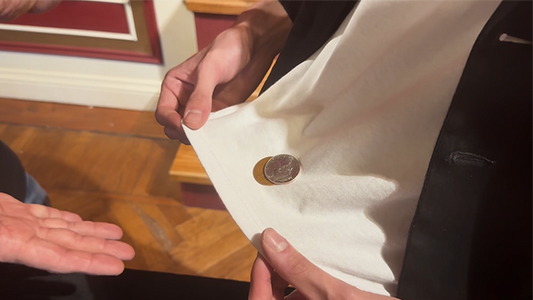 Super Scotch and Soda (US Half Dollar and English Penny) by Tango Magic alternate view - Wizard Magic Shop