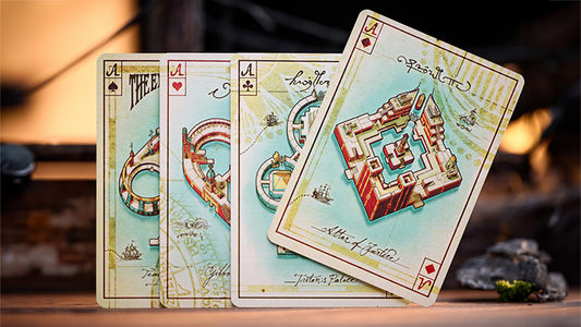 The Eye of the Ocean Gibborim Castaways Playing Cards alternate view - Wizard Magic Shop