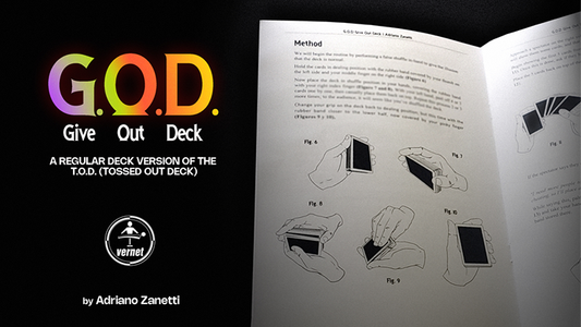 Give Out Deck (G.O.D.) by Adriano Zanetti alternate view - Wizard Magic Shop