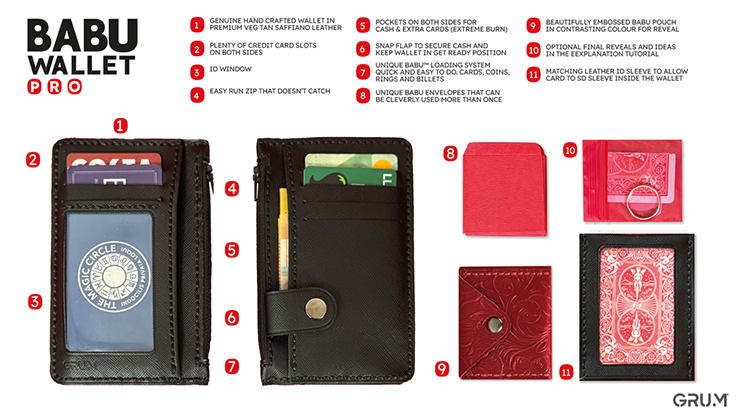 BABU Wallet Pro by GRUM®
