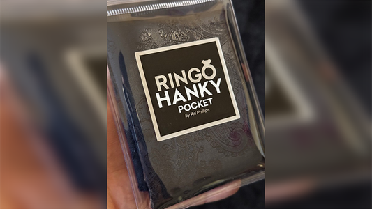 Ringo Hanky Pocket (Black for BABU) by GRUM® alternate view - Wizard Magic Shop