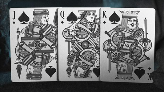 Slate Tally-Ho Playing Cards by Kings Wild Project alternate view - Wizard Magic Shop