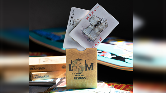 LANCE MOUNTAIN SKATING SKELETONS PLAYING CARDS alternate view - Wizard Magic Shop