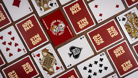 Good Pals Red Logo Playing Cards alternate view - Wizard Magic Shop