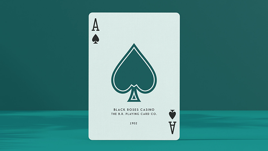 Black Roses Casino V4 Playing Cards alternate view - Wizard Magic Shop