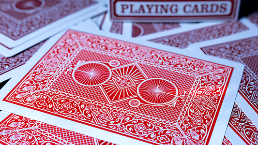 Jumbox Marked Deck (Red) by Magic Dream alternate view - Wizard Magic Shop