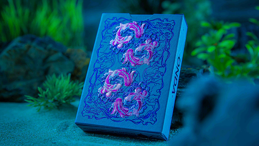 ONDA (Blue) Playing Cards by JOCU alternate view - Wizard Magic Shop
