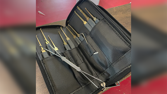 Lock Pick Set - Professional Model by Viking Mfg. Co. alternate view - Wizard Magic Shop