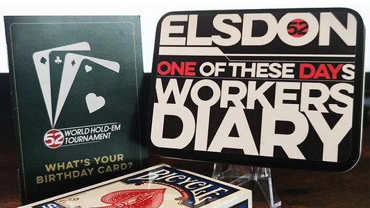 The Worker's Diary by David Forrest alternate view - Wizard Magic Shop