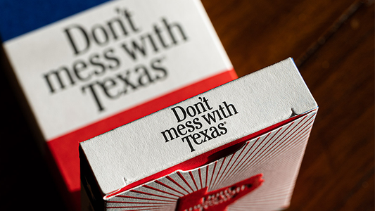 DON'T MESS WITH TEXAS™ PLAYING CARDS by Fultons alternate view - Wizard Magic Shop