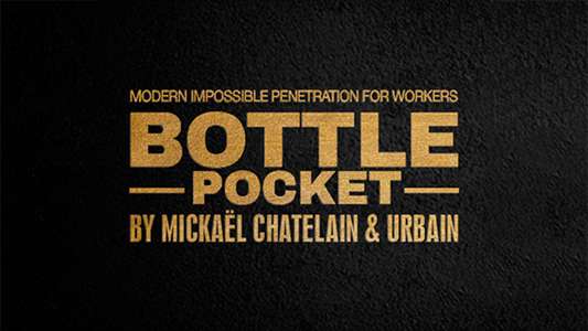Bottle Pocket Gentlemen's Magic, Mickael Chatelain & Urbain alternate view - Wizard Magic Shop