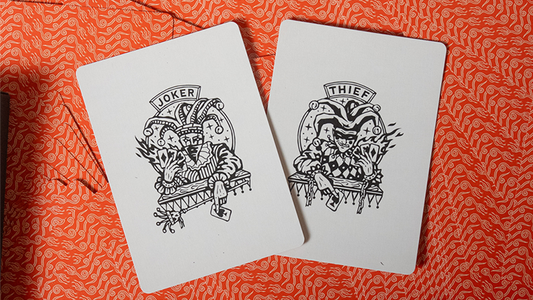 No Borders Edition 2 Crown Back (Red) Playing Cards by Joker and the Thief