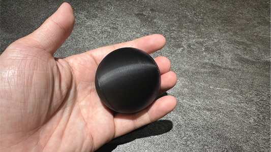 Hyper Silk Ball by Peng Min & Storm Creative (Black) alternate view - Wizard Magic Shop
