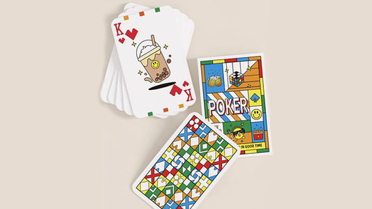 Enjoy Pleasure in Good Times Playing Cards alternate view - Wizard Magic Shop