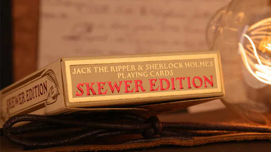 Jack the Ripper & Sherlock Holmes (Skewer Edition) Playing Cards alternate view - Wizard Magic Shop
