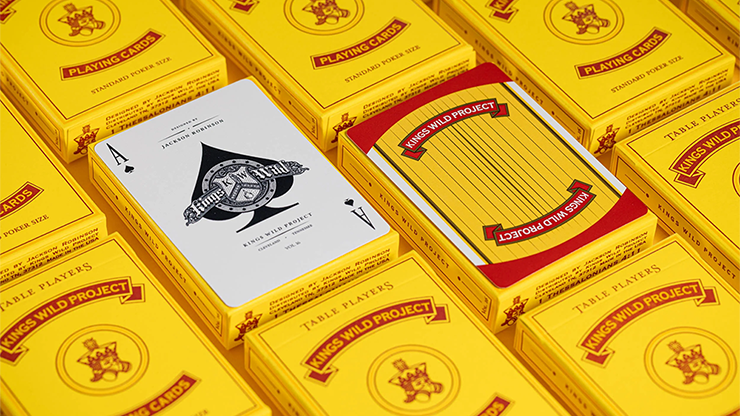 Limited No.13 Table Players Vol.16 Playing Cards by Kings Wild Project