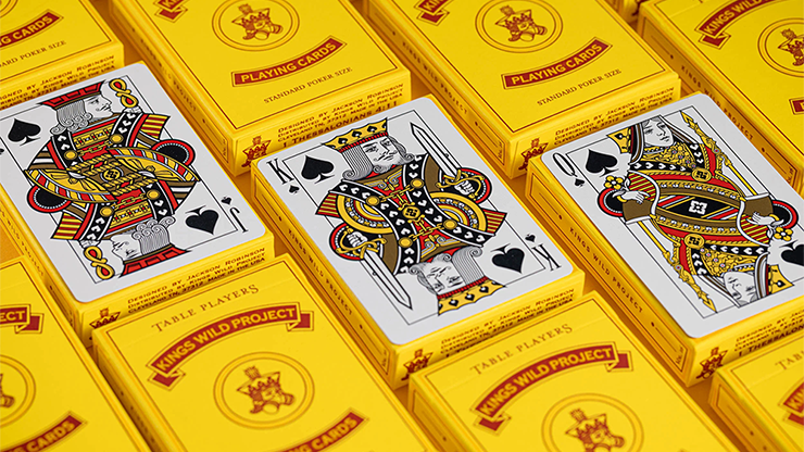 Limited No.13 Table Players Vol.16 Playing Cards by Kings Wild Project