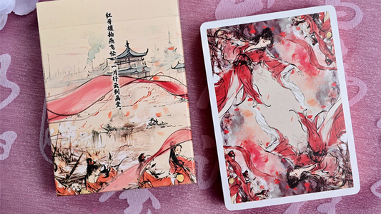 Four Beauties (DiaoChan) Playing Cards alternate view - Wizard Magic Shop