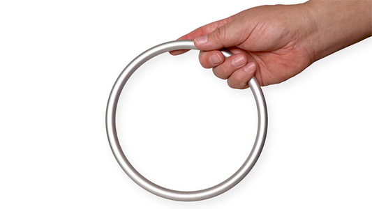 XL Aluminum Ring alternate view - Wizard Magic Shop