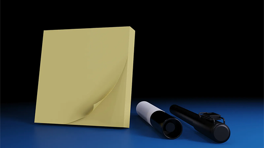The Iarvel Magic Post-It Pad (Yellow) by Iarvel Magic alternate view - Wizard Magic Shop