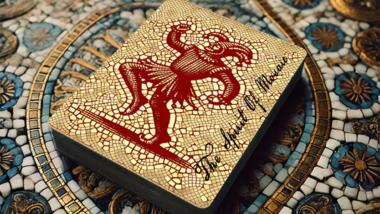 The Spirit of The Mosaic (Red) Playing Cards alternate view - Wizard Magic Shop