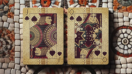 The Spirit of The Mosaic (Blue) Playing Cards alternate view - Wizard Magic Shop