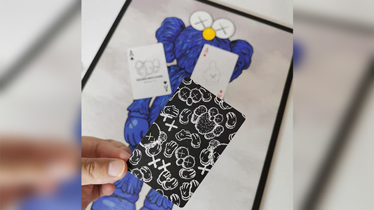Kaws Seeing / Watching Black Edition Playing Cards alternate view - Wizard Magic Shop