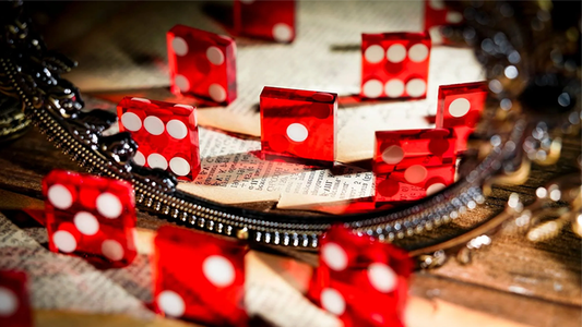 Michael Breggar's Flat Dice by TCC Magic alternate view - Wizard Magic Shop