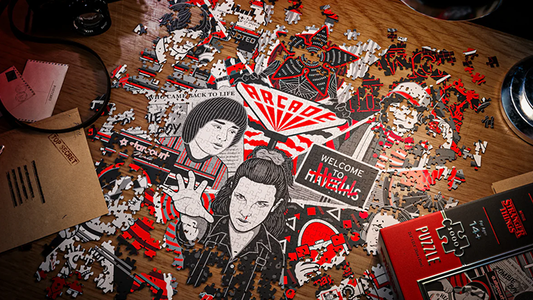 Stranger Things Jigsaw Puzzle by theory11 alternate view - Wizard Magic Shop