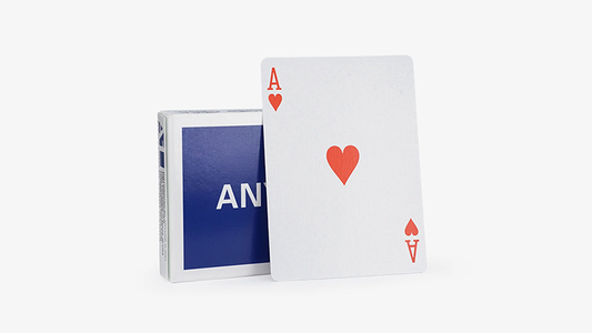 Cap Logo (Navy) ANYONE Playing Cards alternate view - Wizard Magic Shop