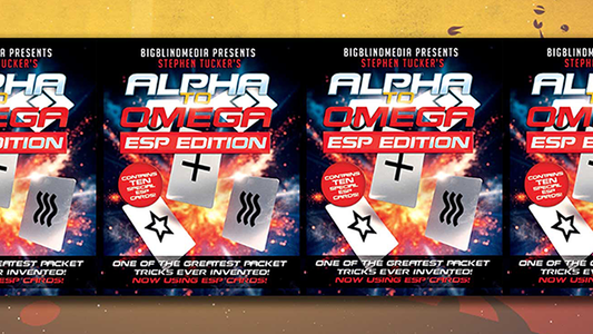 BIGBLINDMEDIA Presents Alpha to Omega (ESP Edition) Stephen Tucker alternate view - Wizard Magic Shop