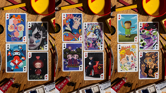 Bicycle Sari Sari (Lemonade Edition) Playing Cards alternate view - Wizard Magic Shop