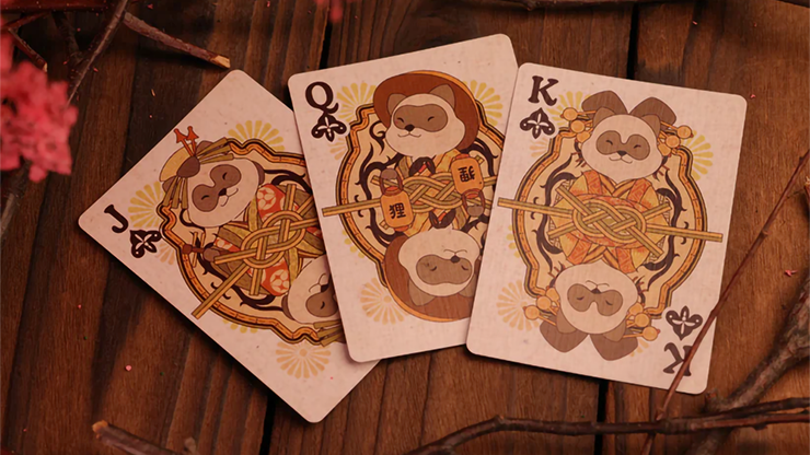 Tanuki Yukaku (Oiran-Dochu) Playing Cards