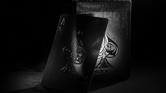 Aqua Black Invisible Playing Cards by MPC alternate view - Wizard Magic Shop