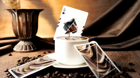 Flexible Mocha Mousse Playing Cards by TCC alternate view - Wizard Magic Shop