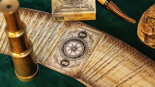 Grandpere Edition Playing Cards with online tutorial alternate view - Wizard Magic Shop